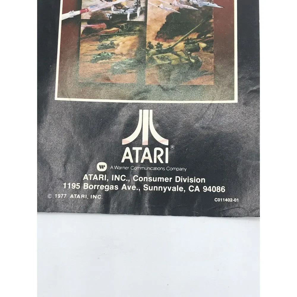 Combat (Atari 2600, 1977)‎ with Manual